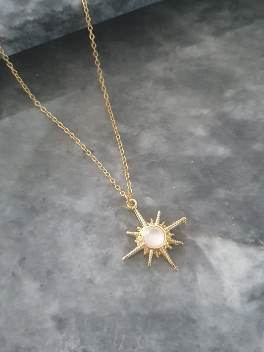 BS-22 Işıltılı kuzey Yıldızı Kolye