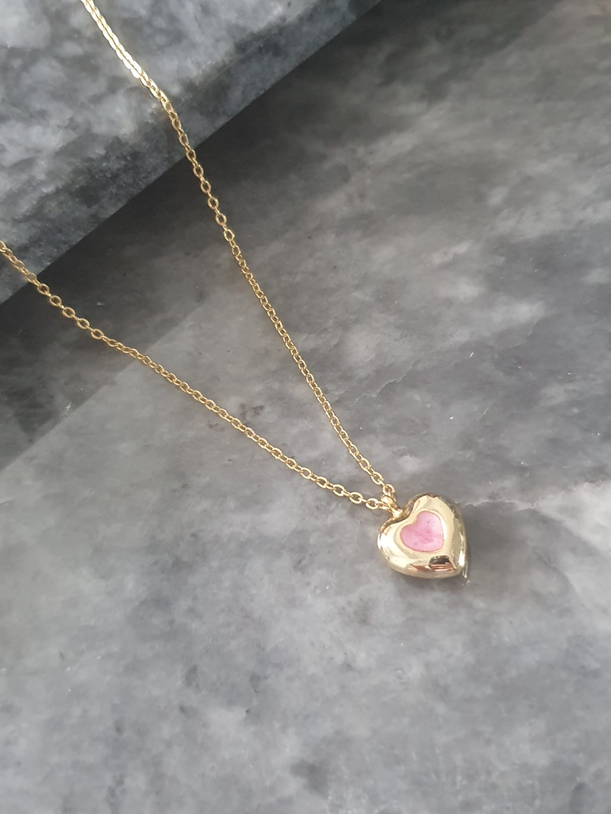 BS-11 Pembe Kalp Kolye